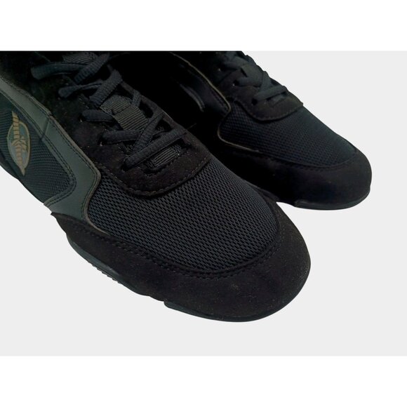 Hayabusa Boxing Shoes Mens Size 7 Black Gold High Top Training Gym Lightweight - Picture 6 of 13